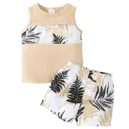 Baby Boy Summer Vacation Outfit