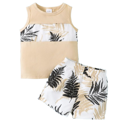 Baby Boy Summer Vacation Outfit