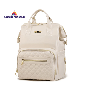 Luxury on the Go / PU Maternity Diaper Backpack