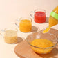 Silicone Squeezable Baby Food Feeder with Training Spoon.