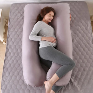 U-Shape Maternity Pillow. Ultimate Comfort for Pregnancy Sleep Support