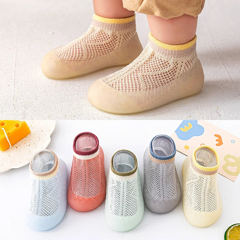 Breathable Mesh Baby Sock Shoes