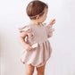 Ruffle Cotton Baby Romper